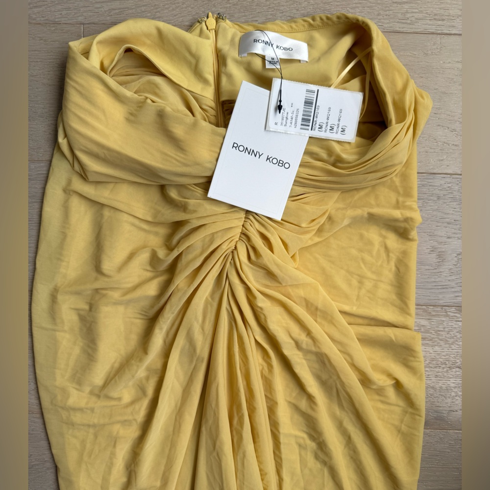 NWT RONNY KOBO CHASE SKIRT IN SUNGLOW - Picture 8 of 8